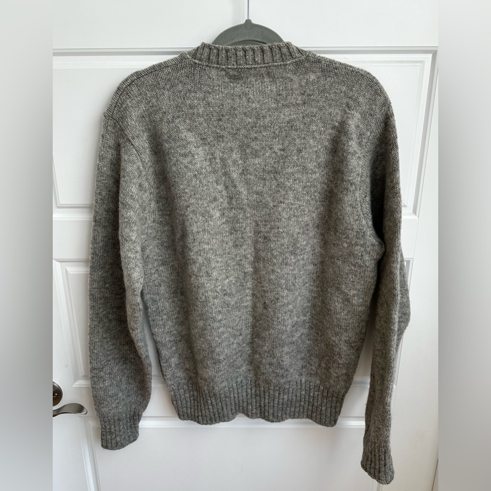 Lord Jeff The Moors Vintage 100% Shetland Wool Sweater Size Medium. - Picture 4 of 4